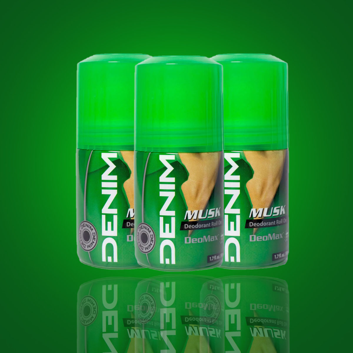 DENIM MUSK body deodorant Roll on for male - 50 ml - Image 3