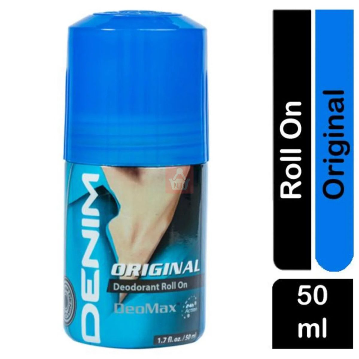 DENIM ORIGINAL body deodorant Roll on for male - 50 ml DENIM ORIGINAL body deodorant Roll on male - 50 ml - Image 1