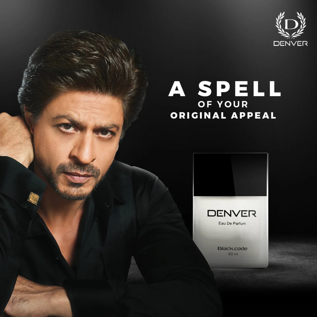 DENVER - Black Code Perfume| Eau de Parfum For Men  - 60ML - Image 2