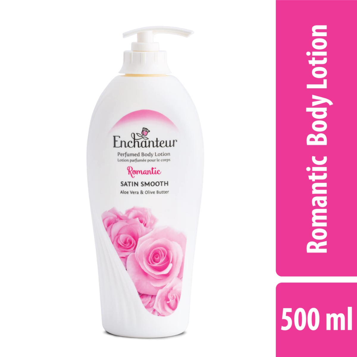 Enchanteur Romantic BODY LOTION Enchanteur Romantic Perfumed Body Lotion 500ml - Image 1