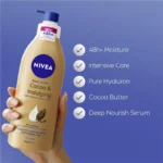 Nivea Cocoa Butter Body Lotion used for male/ female - 400 ml - Image 2