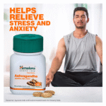 Himalaya Ashwagandha General Wellness Tablets Stress Relief Rejuvenates Mind & Body - 60 Tablets - Image 4