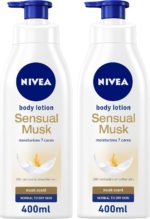 Nivea Sensual Musk Body Lotion -400ml - Image 3
