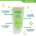 SIMPLE Refreshing Facial Wash 150ml - Image 2
