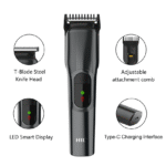 HTC AT-519 Lithium battery hair trimmer Indicator light powerful hair cutting machine - Image 2
