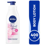 NIVEA Body Lotion for Normal to Dry Skin, Natural Glow -400ml
