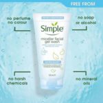 Simple Water Boost Micellar Facial Gel Wash - 150ml - Image 2
