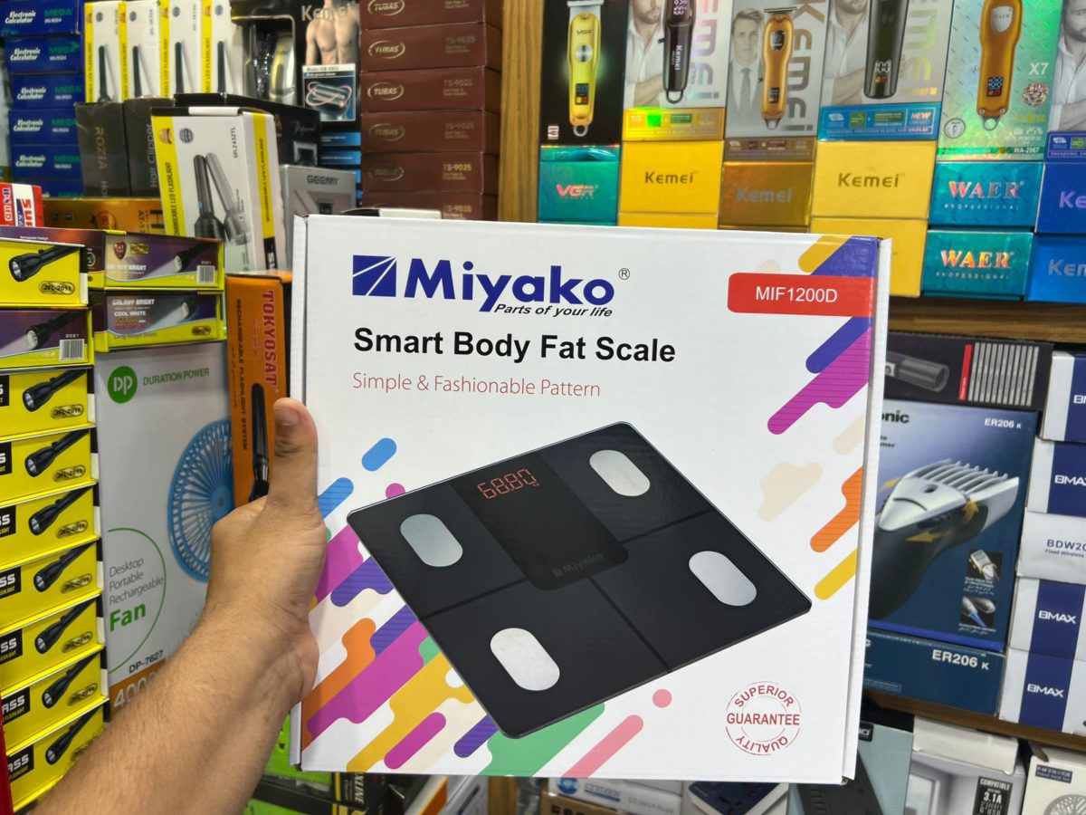 WhatsApp Image 2025-09-08 at 19.29.03(1) Miyako Smart body fast Scale Hydration monitor MIF1200D - Image 1