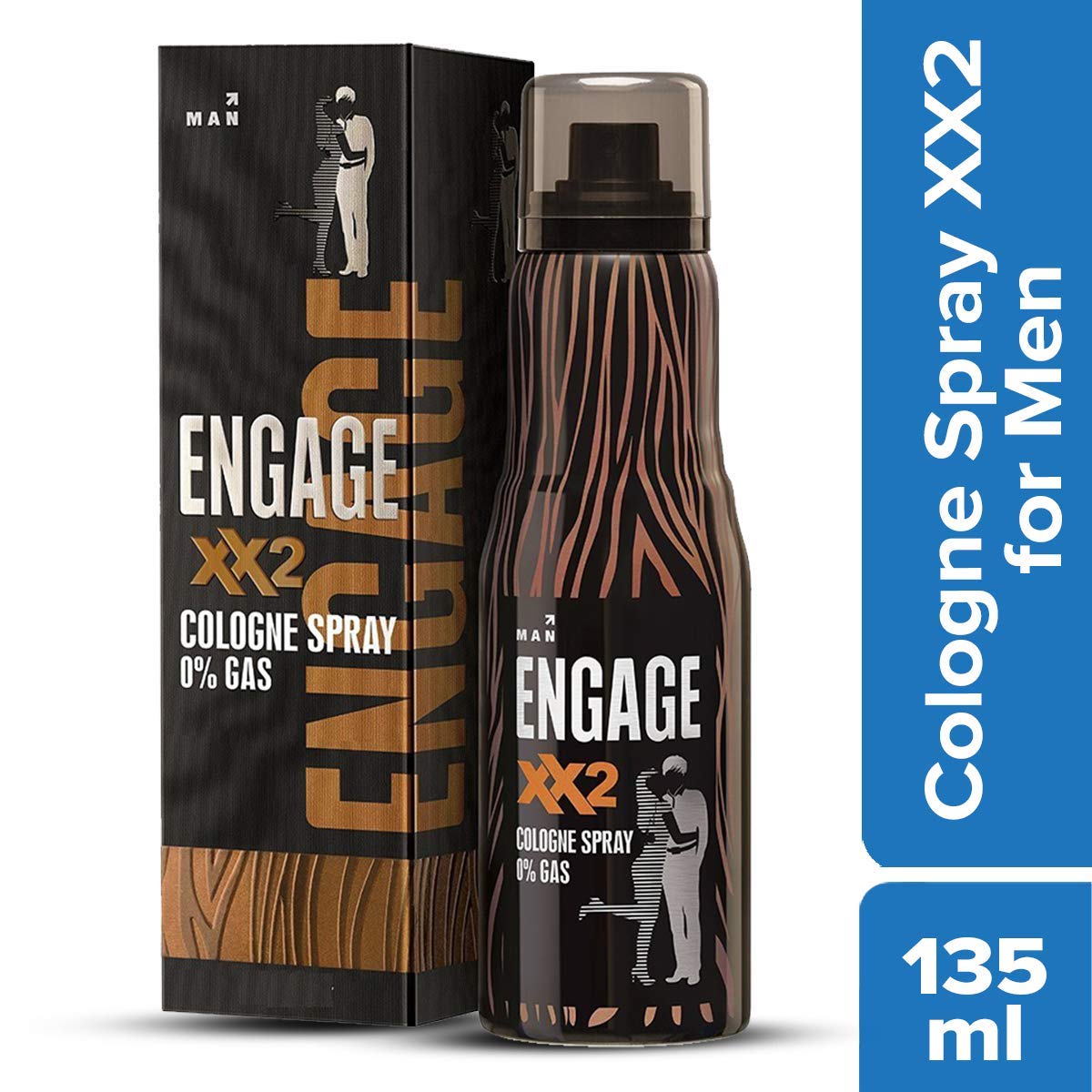 Engages Cologne Spray XX2 for Men Engage Cologne Spray XX2 for Men, 135ml - Image 1