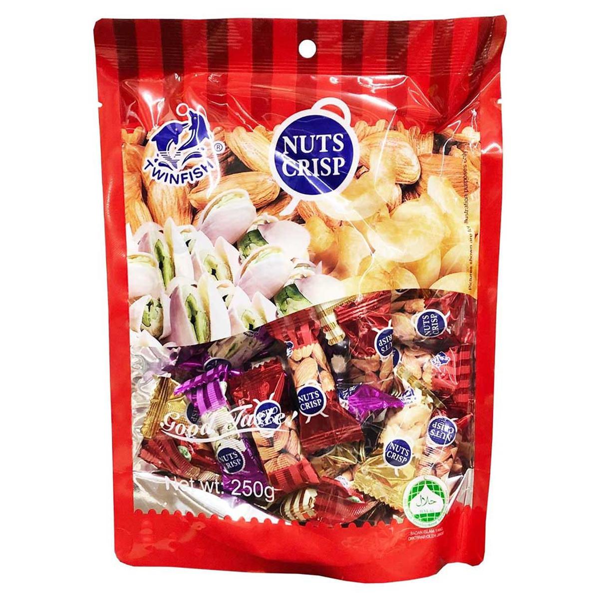 Nuts Crisp Chocolate1 Nuts Crisp Chocolate (Imported) - 250gm - Image 1