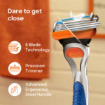 Fusion 5 Shaving Manual Blade Men's Shaver (4pcs) - Image 2