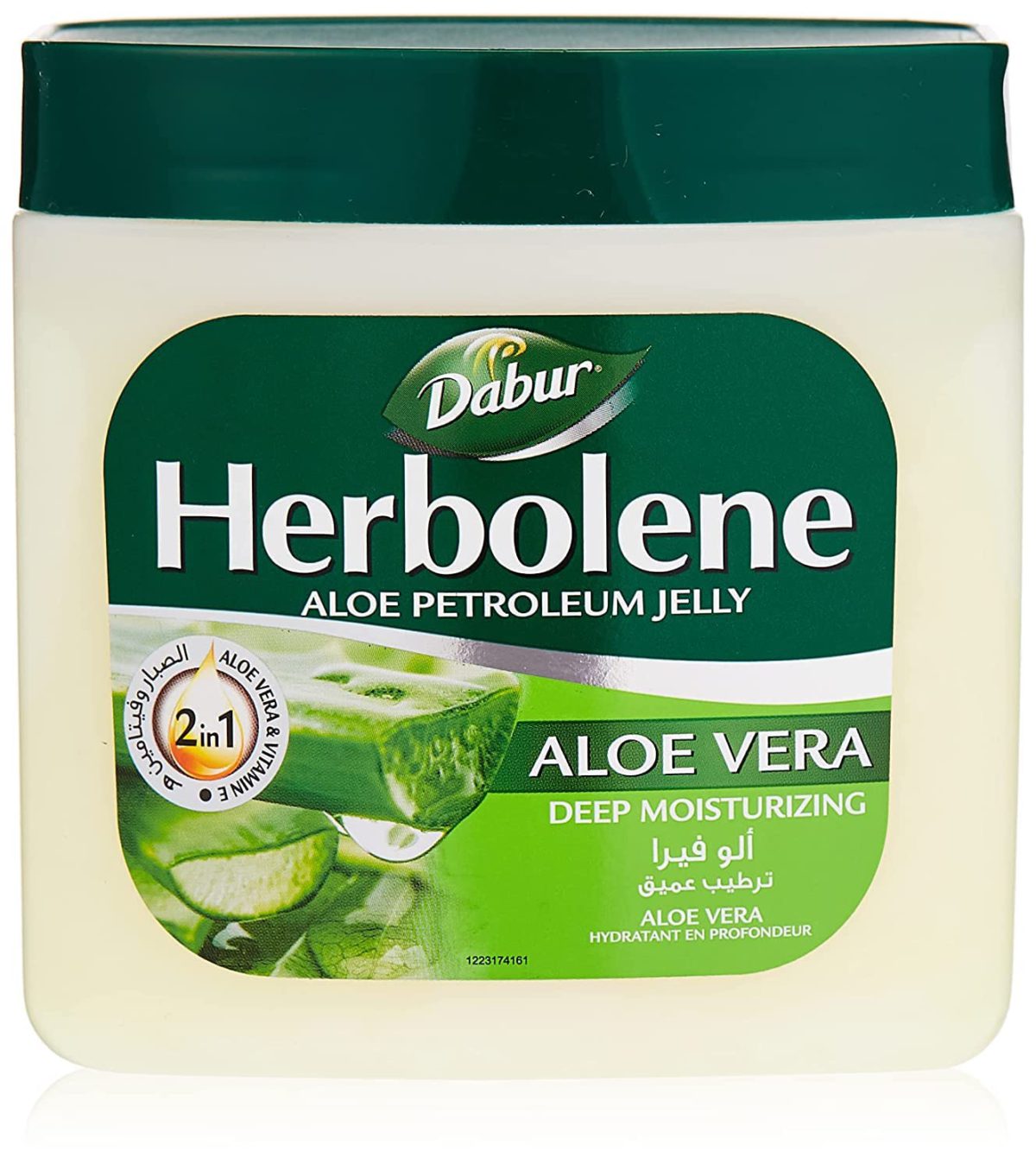 Herbolene Aloe Vera Gel Petroleum Jellywith Vitamin E for Deep & Intensive Skin (DUBAI) - 115ml - Image 1