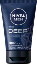 NIVEA MEN Deep Face & Beard Wash, 100mL - Image 2
