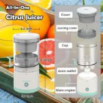 Miyako Portable Electric Juicer  Mini Juice Maker - Image 2