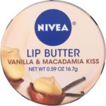 Nivea Lip Butter Loose Tin Vanilla and Macadamia Kiss-16.7gm