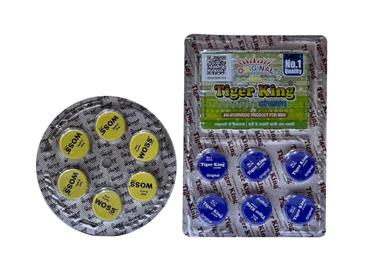 .Tiger king  Cream (India) - 1 Pack 6 Pcs - Image 4