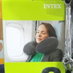 Intex Inflatable Travel Pillow Head Rest Cushion